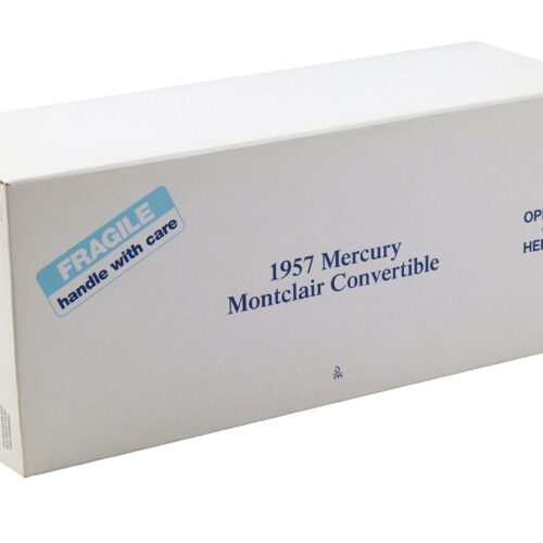1:24 Danbury Mint 1957 Mercury Montclair Convertible pacific blue/ blue