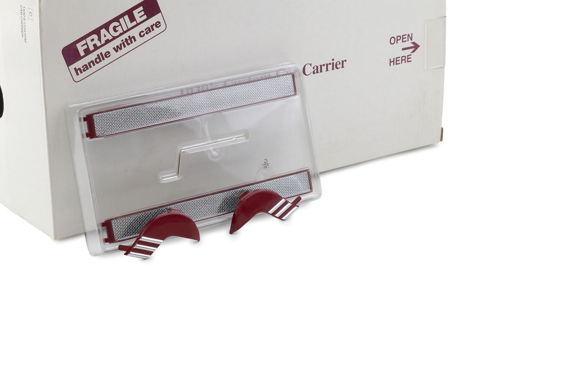 1:24 Danbury Mint 1938 GMC Cab over engine Custom Car Carrier dark red
