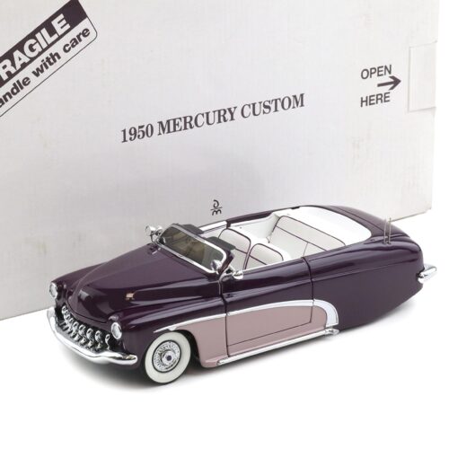 1:24 Danbury Mint 1950 Mercury Custom Convertible Eggplant purple/ Lavender