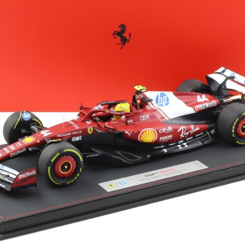 1:18 BBR Ferrari SF-25 F1 Chinese Grand Prix 2025 Hamilton #44 Winner - Limited 262 pcs