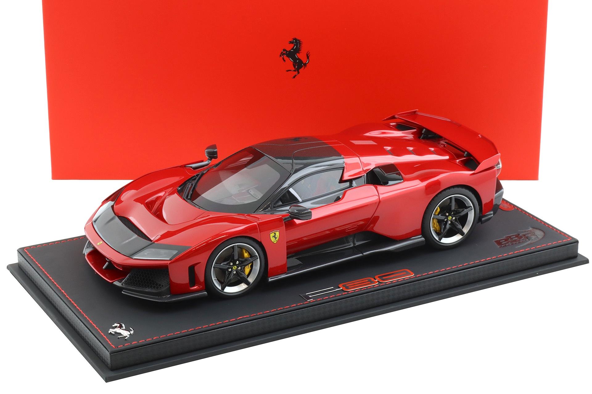 1:18 BBR Ferrari F80 Rosso Supercar red with Showcase - Limited 799 pcs.