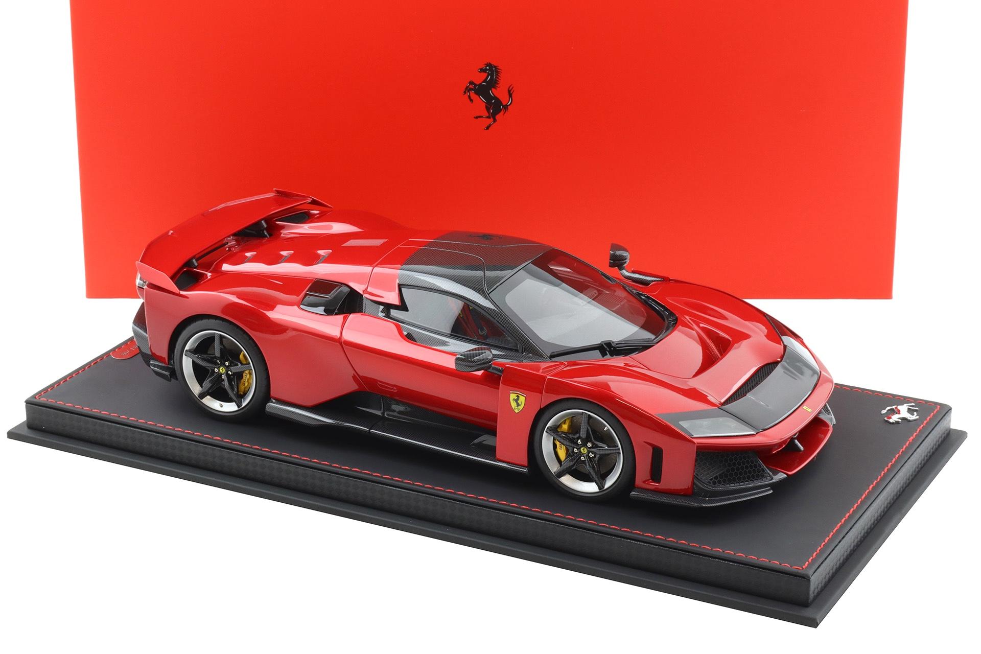 1:18 BBR Ferrari F80 Rosso Supercar red with Showcase - Limited 799 pcs.