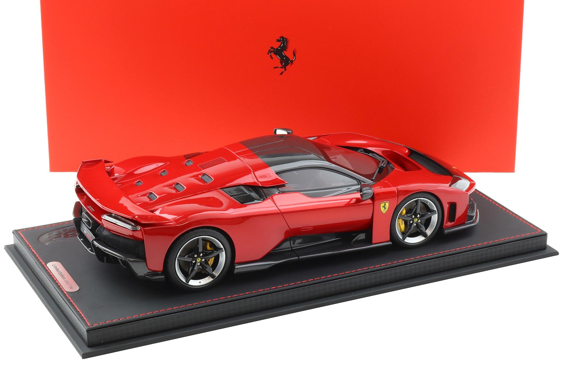 1:18 BBR Ferrari F80 Rosso Supercar red with Showcase - Limited 799 pcs.