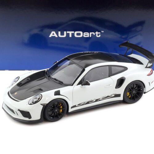 1:18 AUTOart Porsche 911 991.2 GT3 RS Weissach Package white 78176