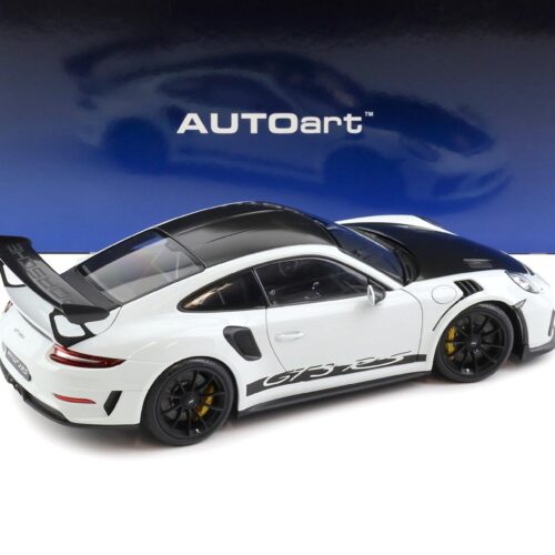 1:18 AUTOart Porsche 911 991.2 GT3 RS Weissach Package white 78176