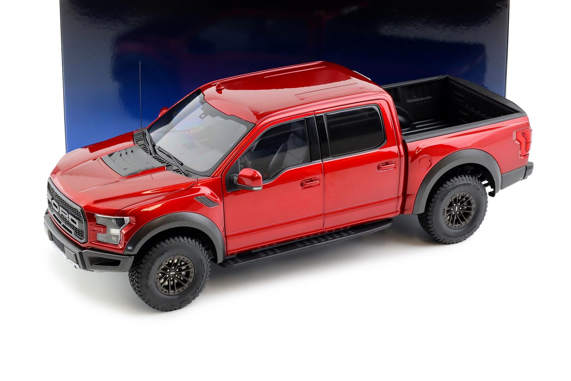 1:18 AUTOart Ford F-150 Raptor Supercrew Pickup 2019 Ruby red 72948
