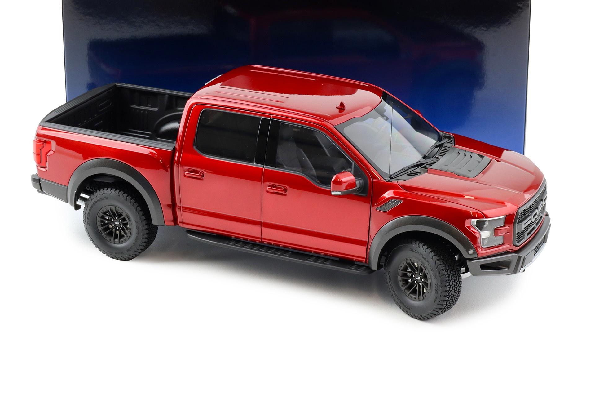 1:18 AUTOart Ford F-150 Raptor Supercrew Pickup 2019 Ruby red 72948