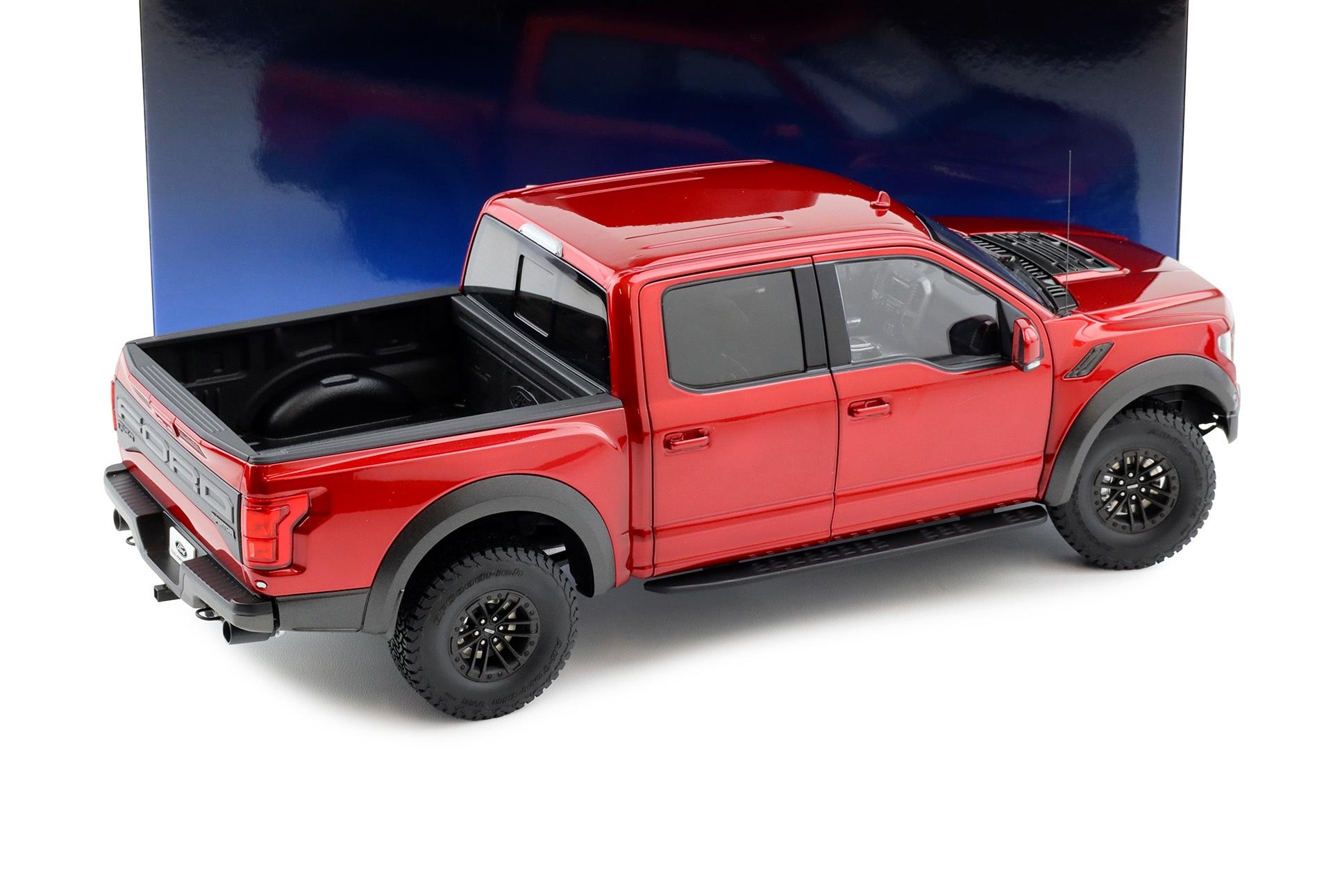 1:18 AUTOart Ford F-150 Raptor Supercrew Pickup 2019 Ruby red 72948