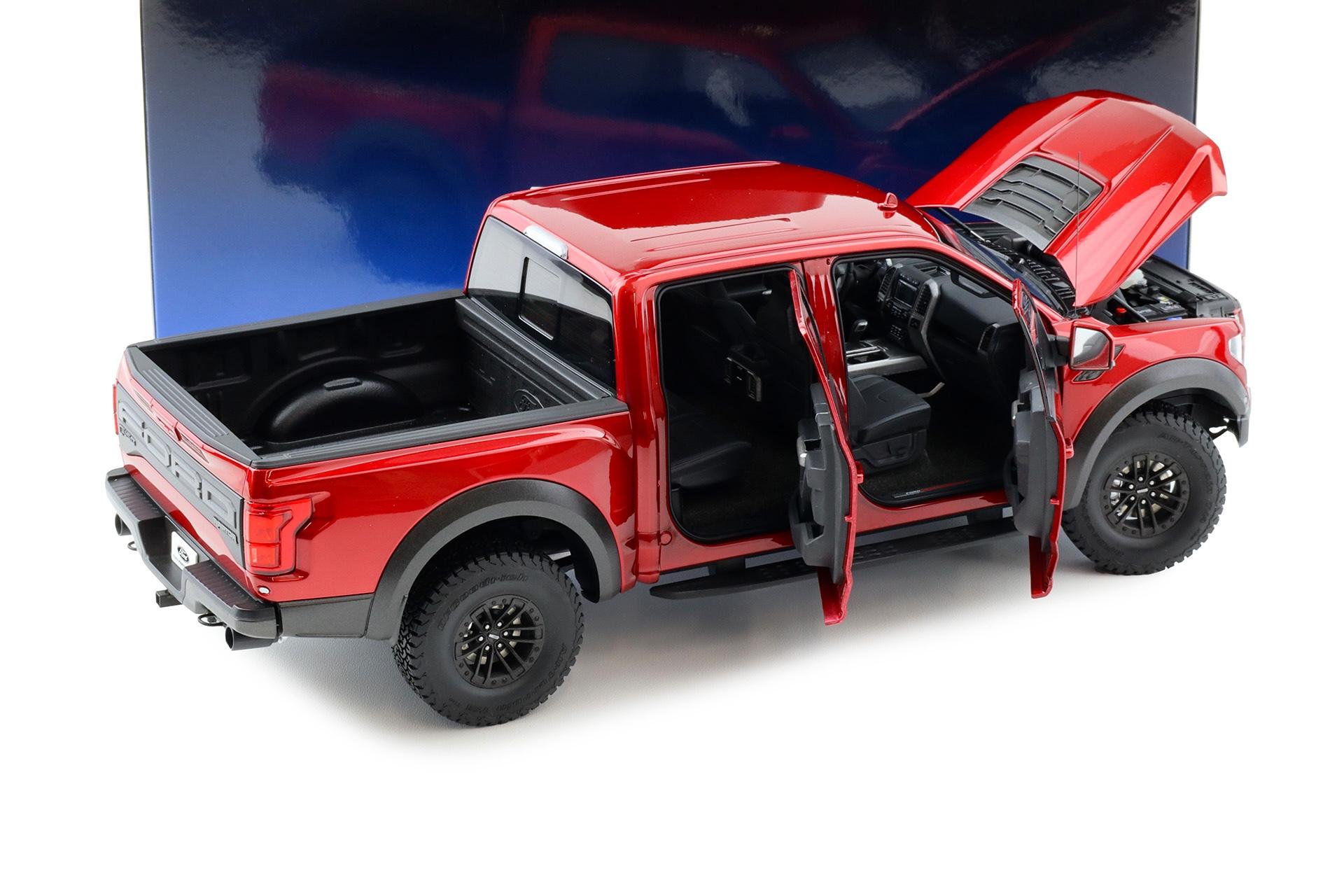 1:18 AUTOart Ford F-150 Raptor Supercrew Pickup 2019 Ruby red 72948