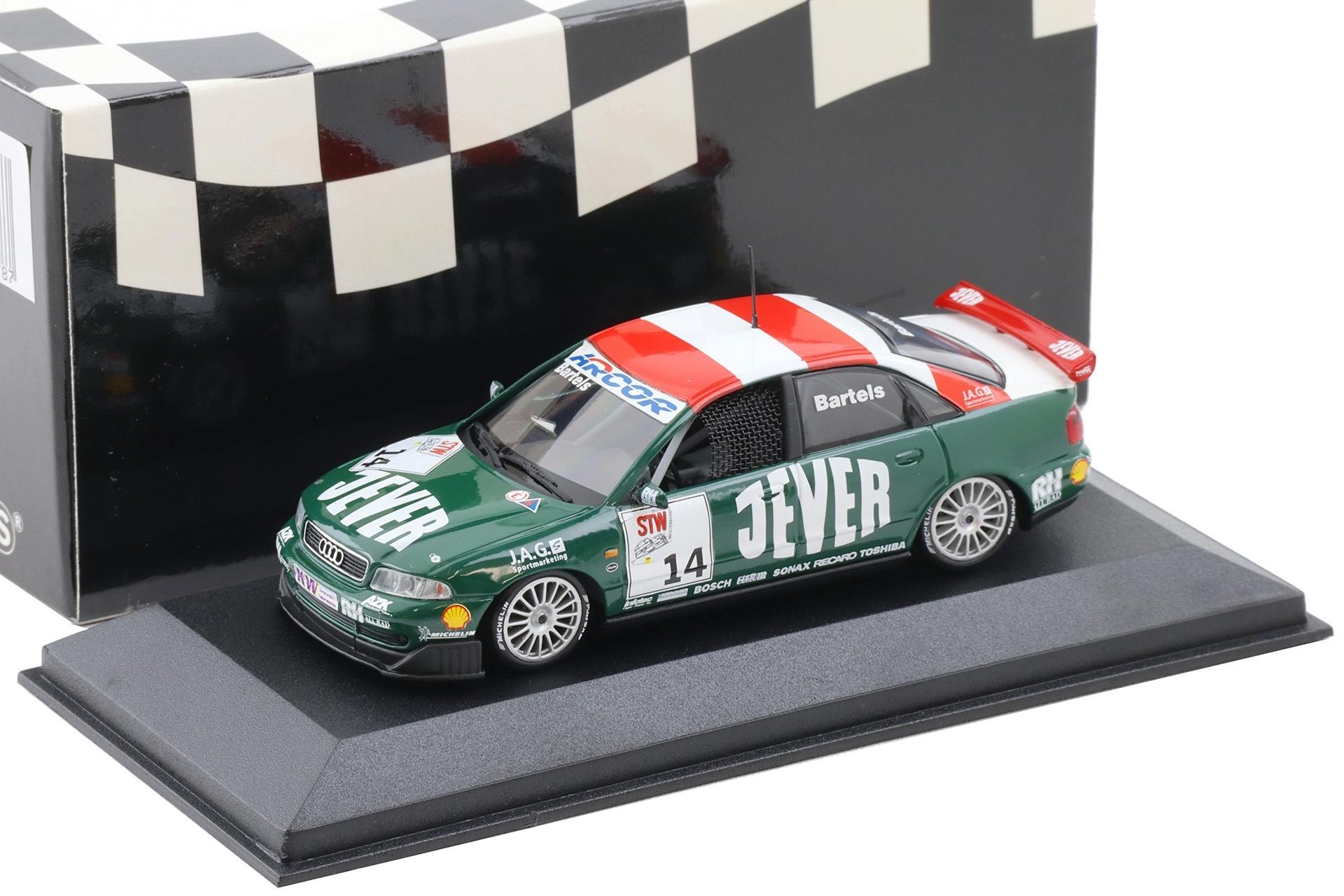 1:43 Minichamps Audi A4 STW 1999 Team Phoenix #14 M.Bartels Jever