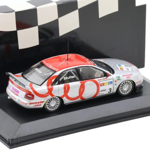 1:43 Minichamps Audi A4 STW 1997 ROC/ AZK #3 Y.Muller Audi Sport