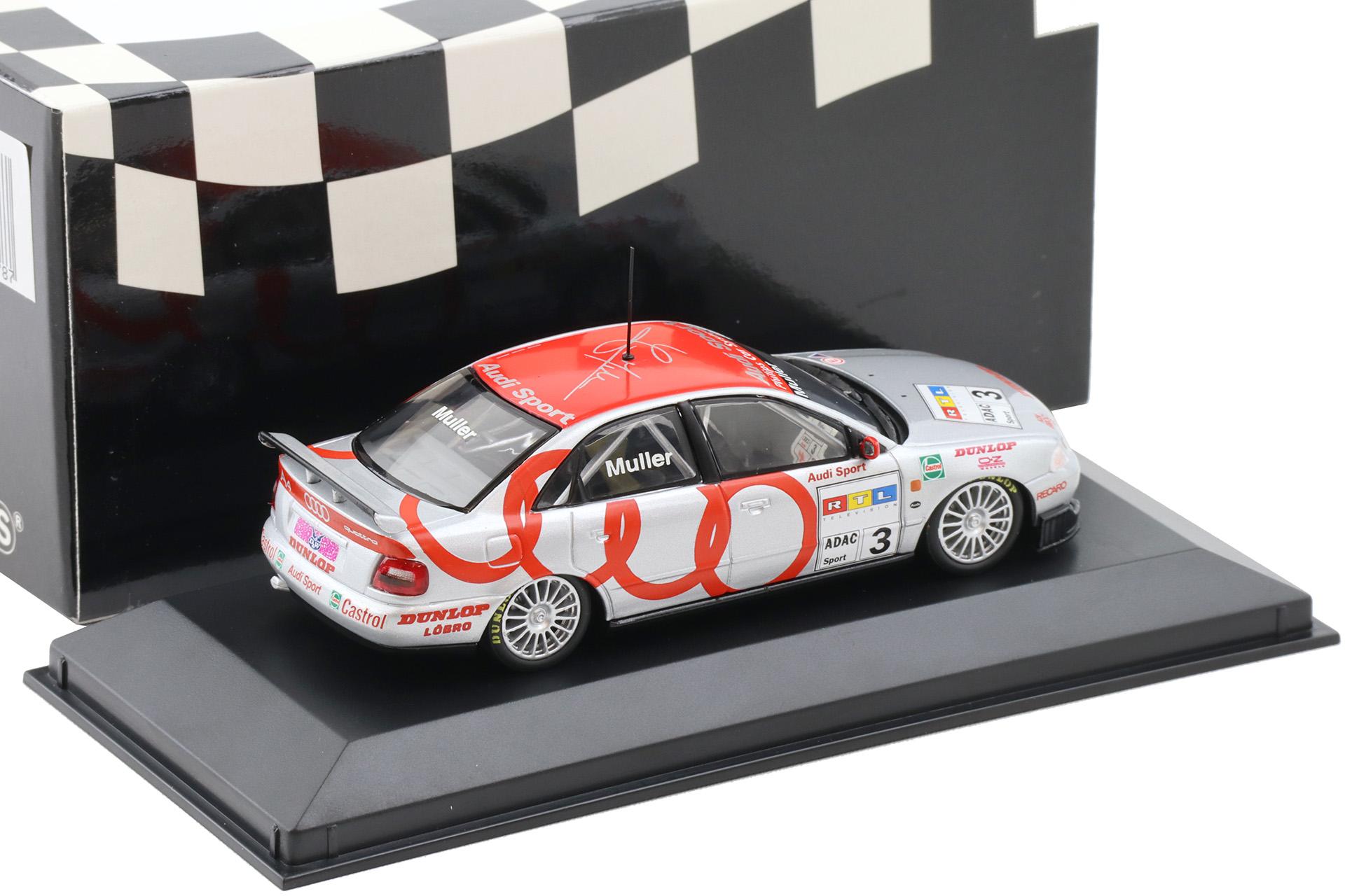 1:43 Minichamps Audi A4 STW 1997 ROC/ AZK #3 Y.Muller Audi Sport
