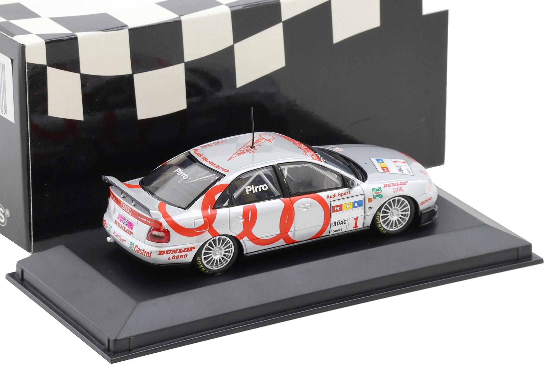 1:43 Minichamps Audi A4 STW Quattro STW 1997 AZK/ROC #1 E.Pirro