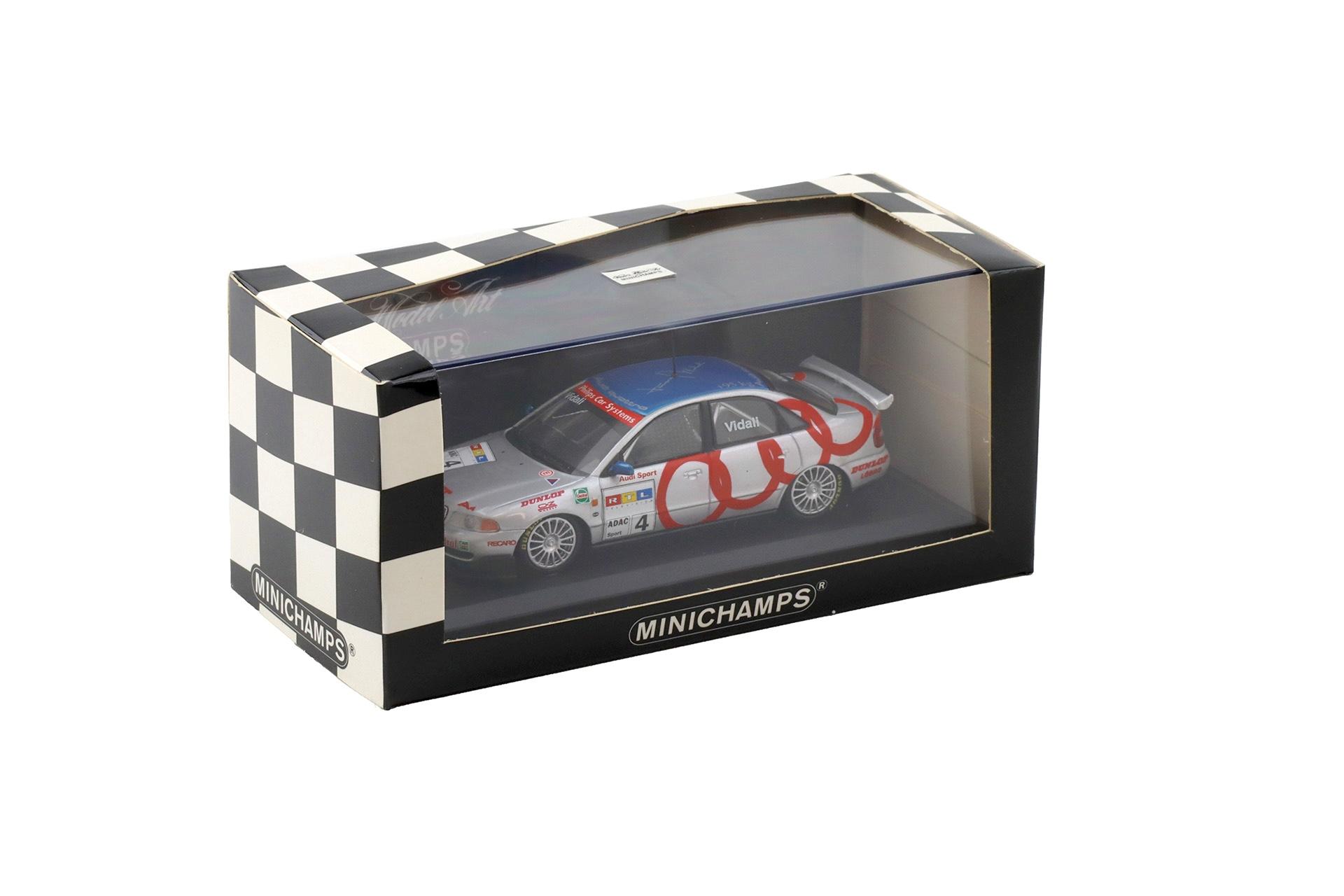 1:43 Minichamps Audi A4 STW Quattro STW 1997 AZK/ROC #4 T.Vidali