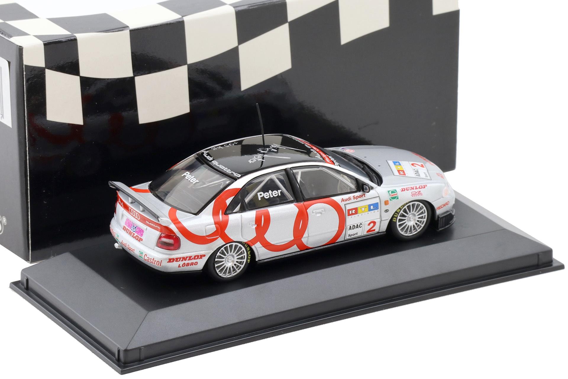 1:43 Minichamps Audi A4 STW Quattro STW 1997 AZK/ROC #2 P.Peter