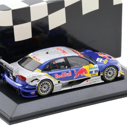 1:43 Minichamps Audi A4 DTM 2006 Team Abt Sportsline #4 Tomczyk Red Bull