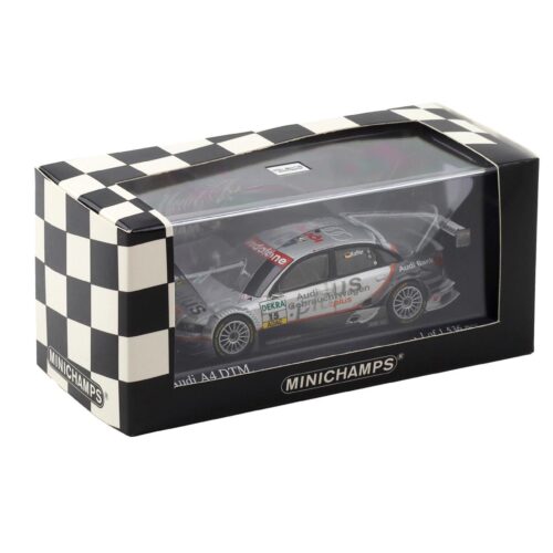 1:43 Minichamps Audi A4 DTM 2005 Audi Sport Team Joest #15 P.Kaffer Audi Plus