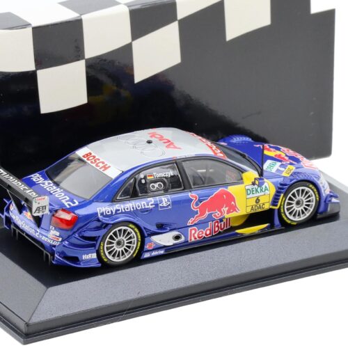 1:43 Minichamps Audi A4 DTM 2004 Audi Sport Team Abt #6 Tomczyk Red Bull