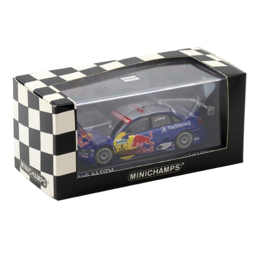 1:43 Minichamps Audi A4 DTM 2004 Audi Sport Team Abt #6 Tomczyk Red Bull