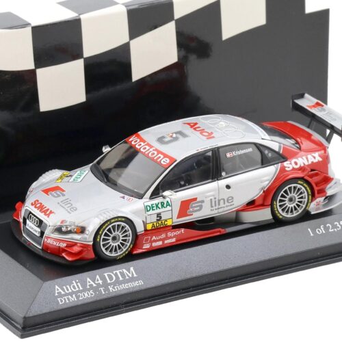 1:43 Minichamps Audi A4 DTM 2005 Team Abt Sportsline #5 Kristensen S-Line