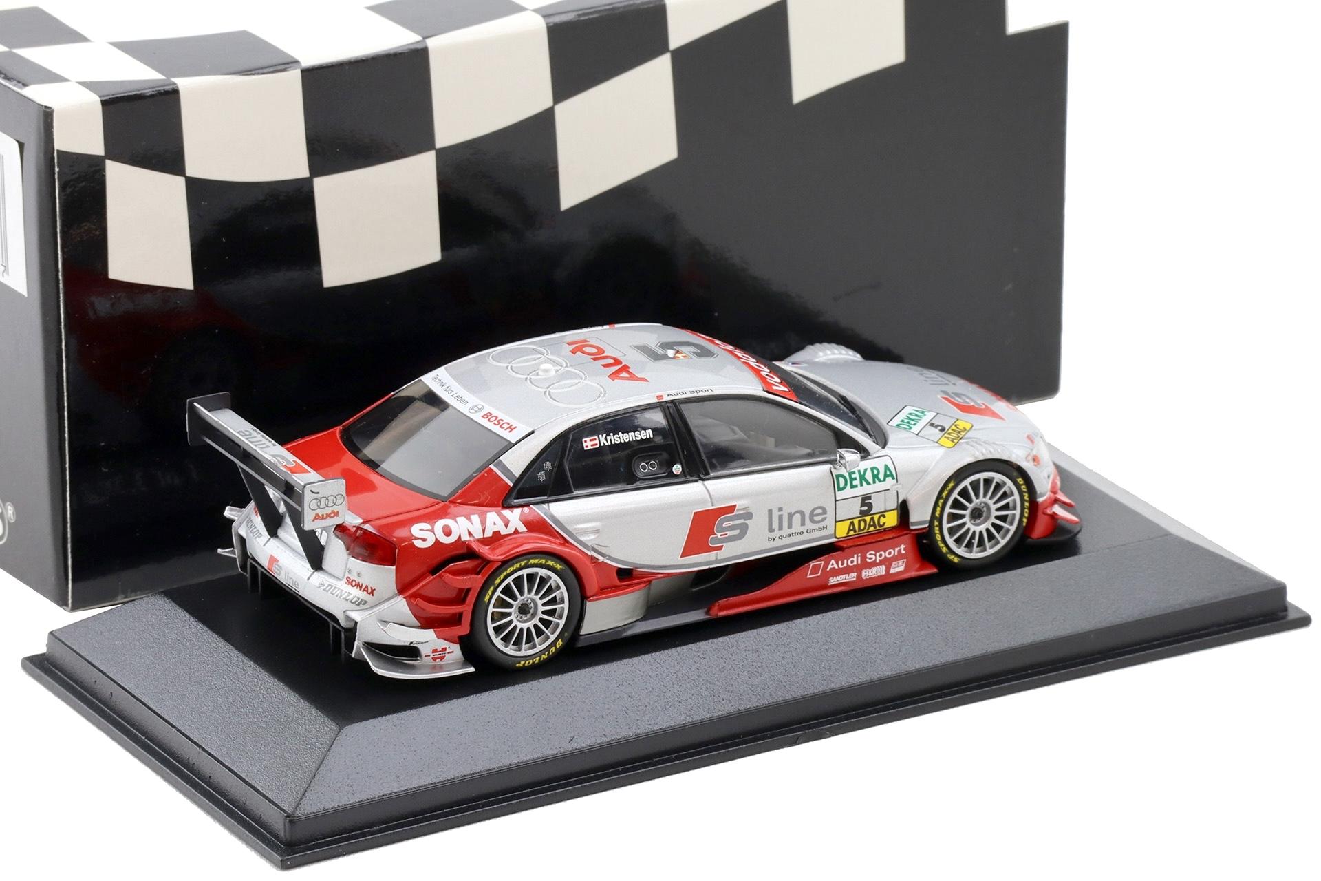 1:43 Minichamps Audi A4 DTM 2005 Team Abt Sportsline #5 Kristensen S-Line
