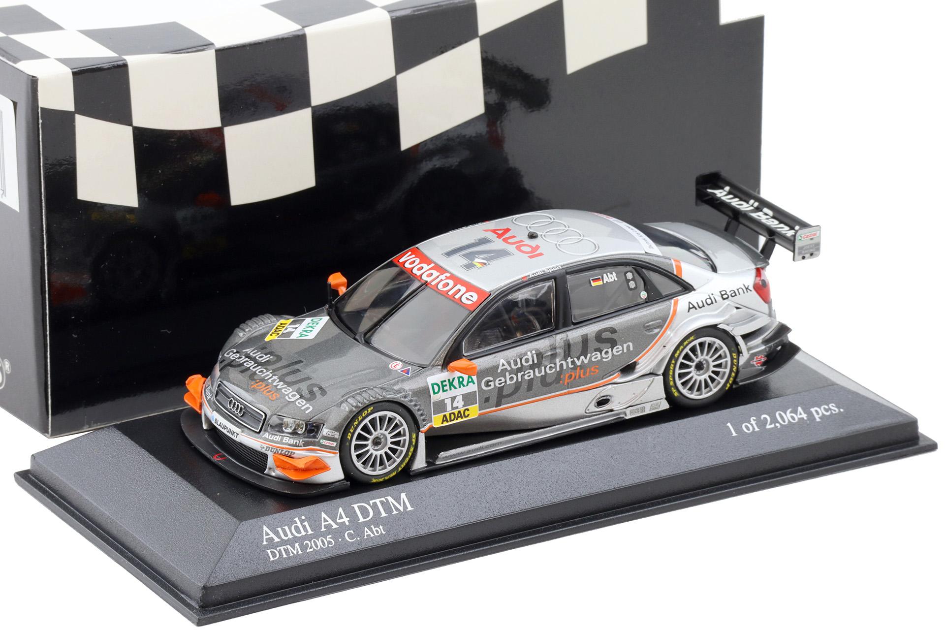 1:43 Minichamps Audi A4 DTM 2005 Audi Sport Team Joest #14 C.Abt