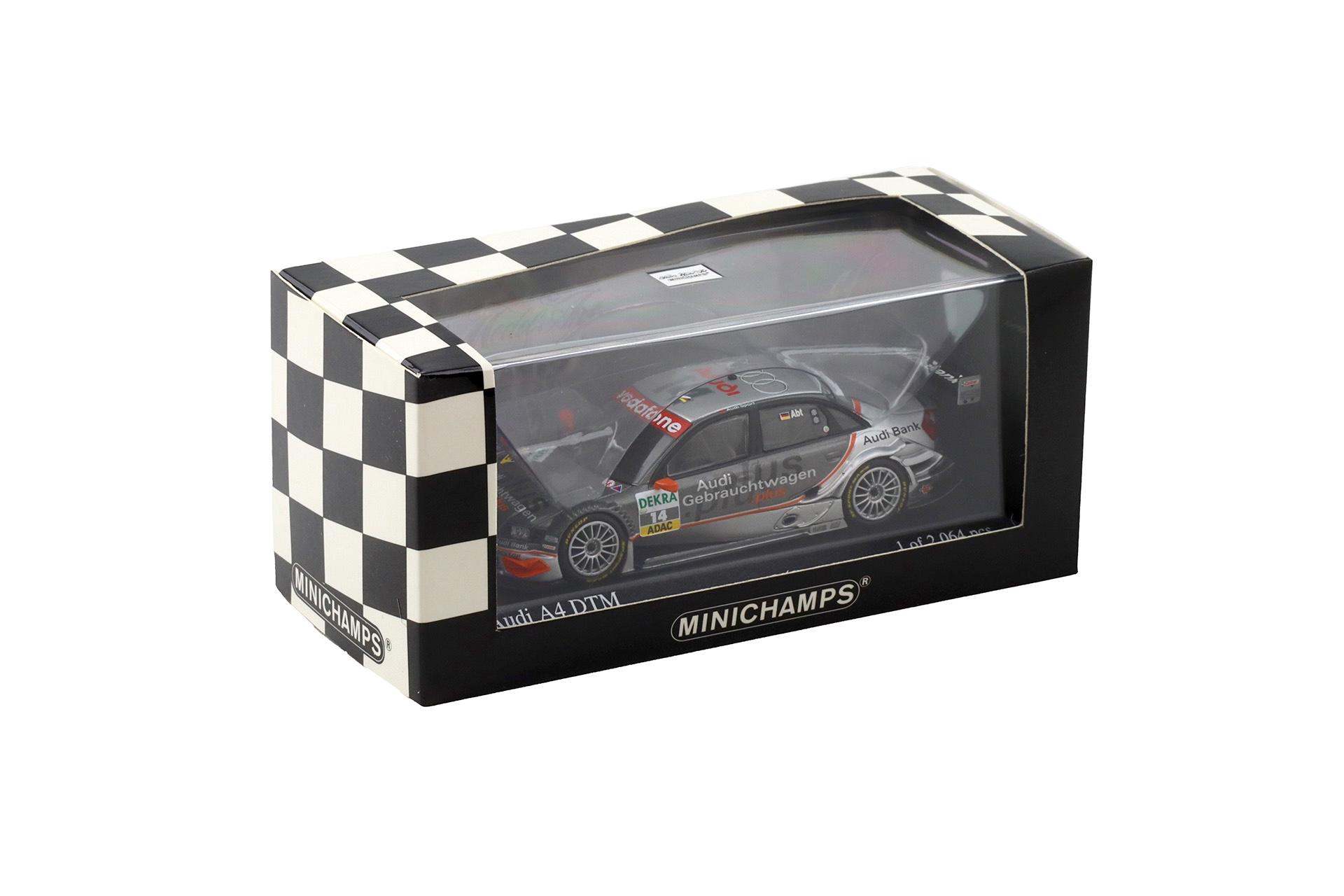 1:43 Minichamps Audi A4 DTM 2005 Audi Sport Team Joest #14 C.Abt