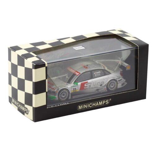 1:43 Minichamps Audi A4 DTM Shanghai 2004 Audi Sport Team Joest #22 R.Capello