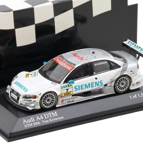 1:43 Minichamps Audi A4 DTM 2006 Team Abt Sportsline #7 T.Kristensen Siemens