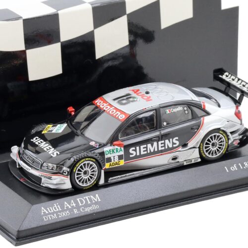 1:43 Minichamps Audi A4 DTM 2005 Audi Sport Team Joest #18 R.Capello Siemens
