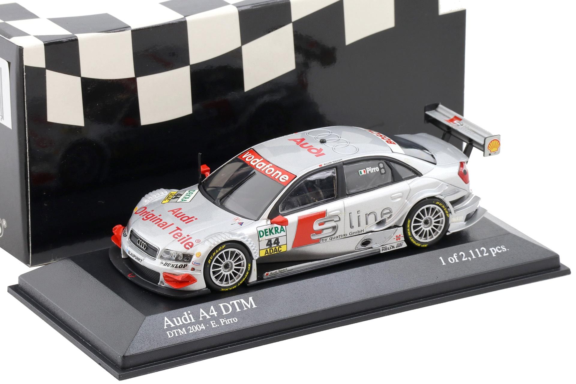 1:43 Minichamps Audi A4 DTM 2004 Audi Sport Team Joest #44 E.Pirro S-Line