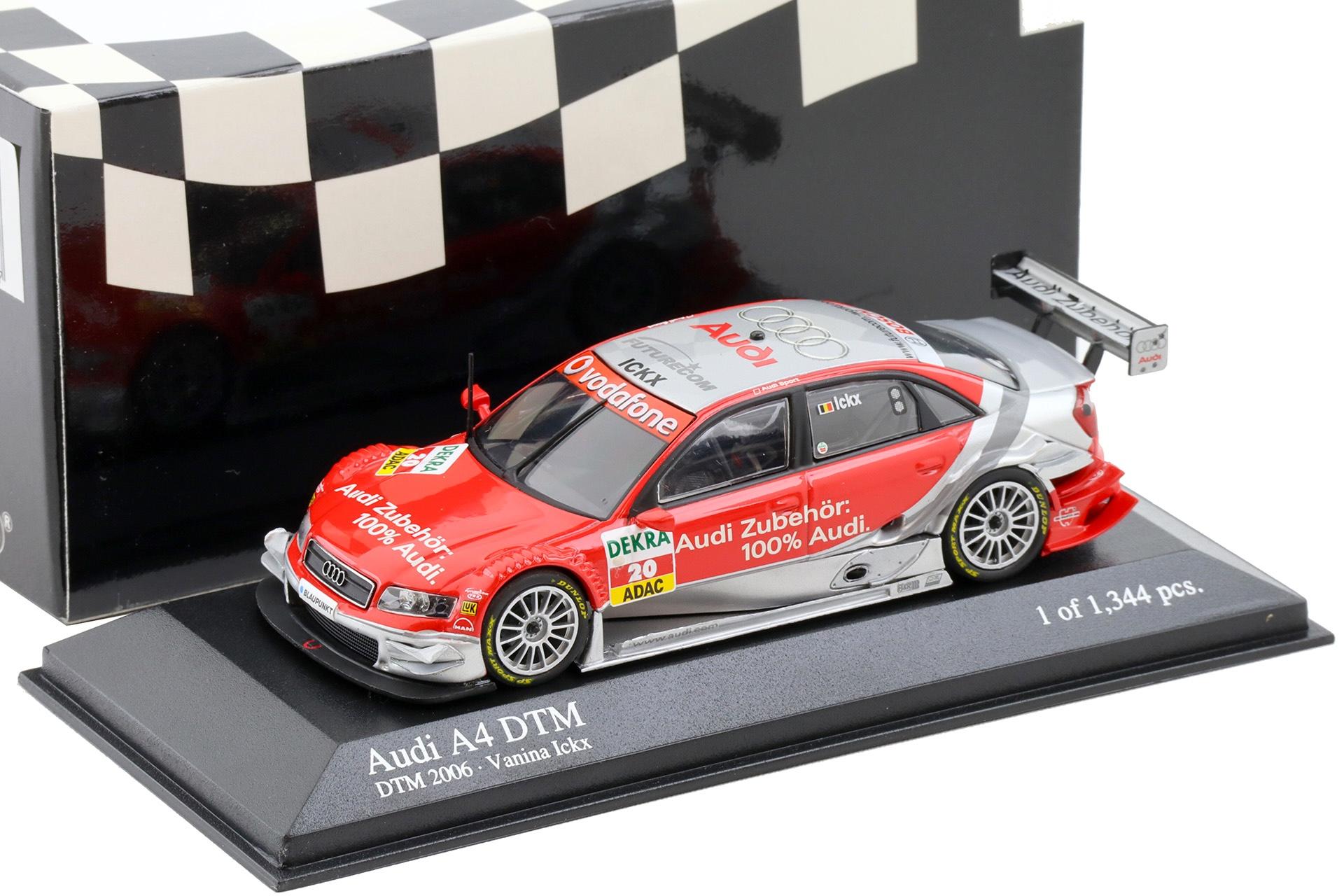 1:43 Minichamps Audi A4 DTM 2006 Team Midland #20 V.Ickx Audi Zubehör