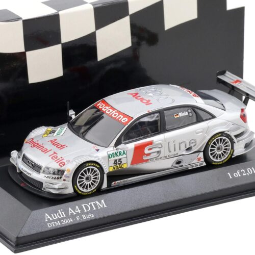 1:43 Minichamps Audi A4 DTM 2004 Audi Sport Team Joest #45 F.Biela S-Line