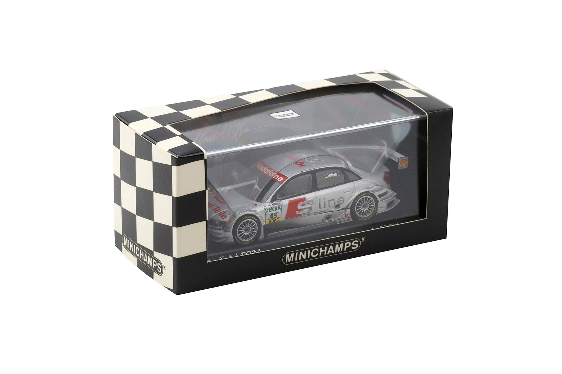 1:43 Minichamps Audi A4 DTM 2004 Audi Sport Team Joest #45 F.Biela S-Line