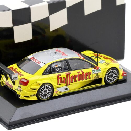 1:43 Minichamps Audi A4 DTM 2004 Audi Sport Team ABT #11 C.Abt Hasseröder