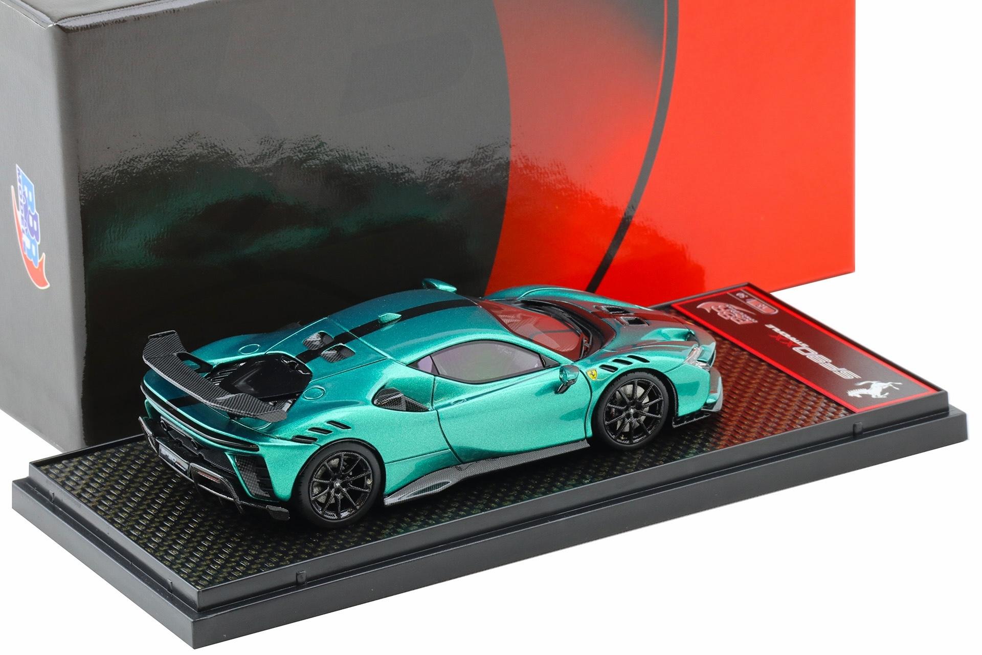 1:43 BBR Ferrari SF90 XX Stradale green Jewel - Limited 50 pcs.