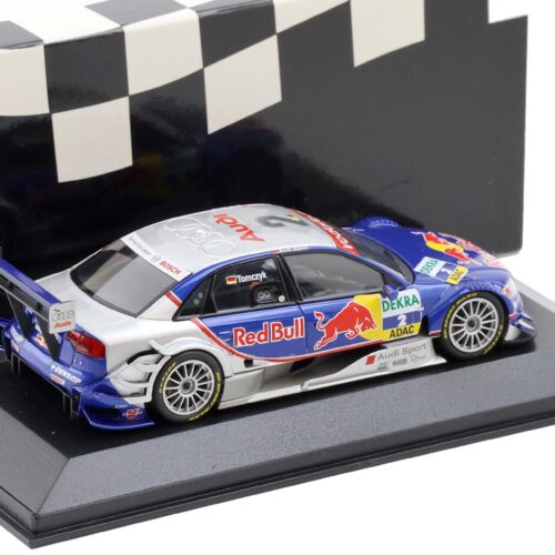 1:43 Minichamps Audi A4 DTM 2005 Team ABT Sportsline #2 Tomczyk Red Bull