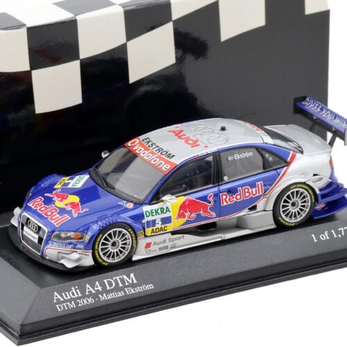 1:43 Minichamps Audi A4 DTM 2006 Team ABT Sportsline #5 Ekström Red Bull
