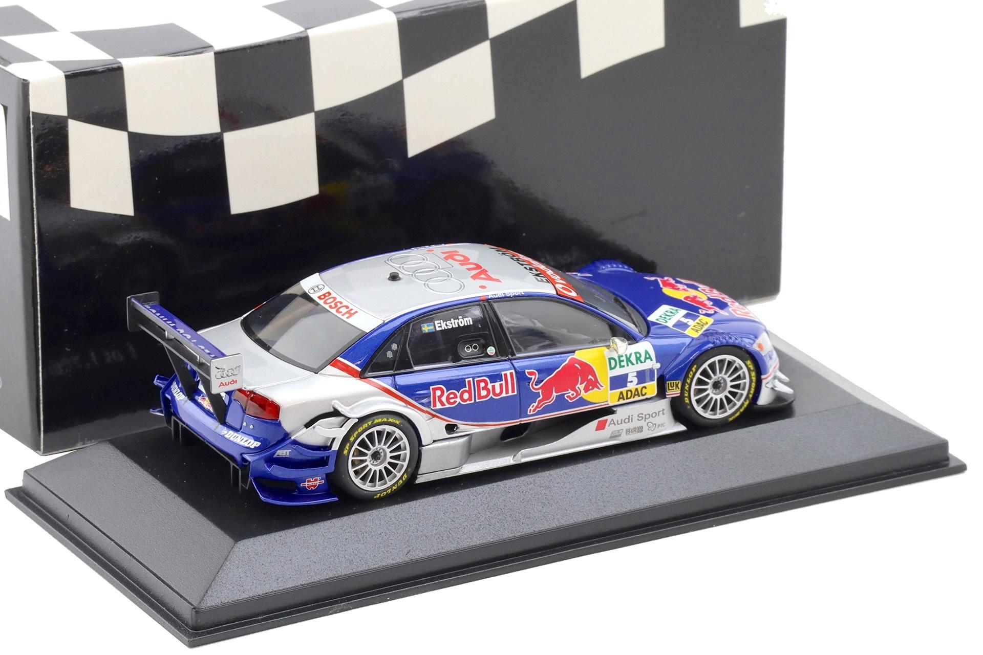 1:43 Minichamps Audi A4 DTM 2006 Team ABT Sportsline #5 Ekström Red Bull