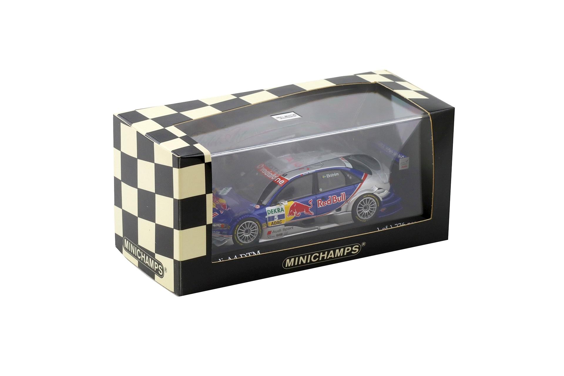 1:43 Minichamps Audi A4 DTM 2006 Team ABT Sportsline #5 Ekström Red Bull