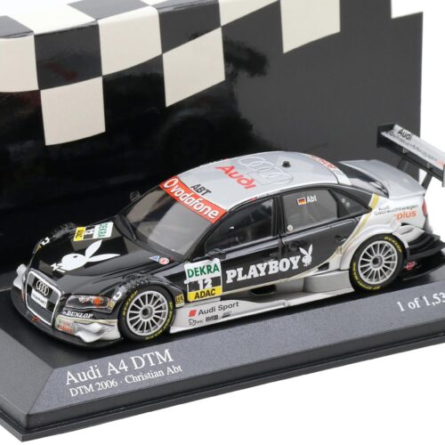 1:43 Minichamps Audi A4 DTM 2006 Team Phoenix #12 C.Abt Playboy
