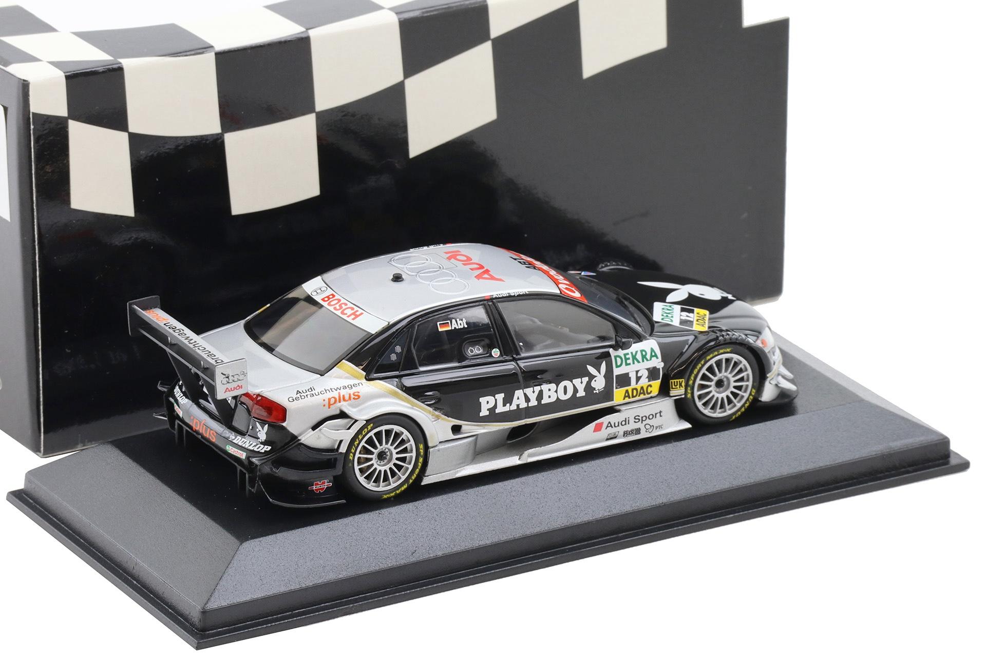 1:43 Minichamps Audi A4 DTM 2006 Team Phoenix #12 C.Abt Playboy