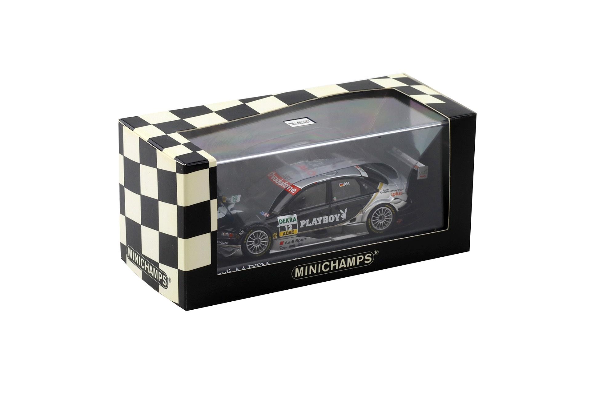 1:43 Minichamps Audi A4 DTM 2006 Team Phoenix #12 C.Abt Playboy