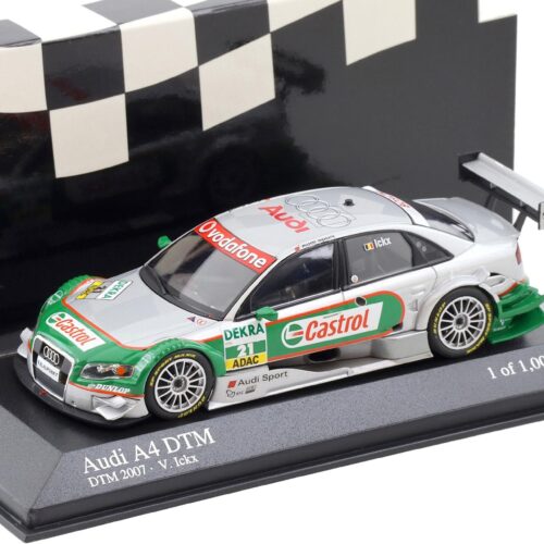 1:43 Minichamps Audi A4 DTM 2006 Team Kolles T.M.E. #21 V.Ickx Castrol