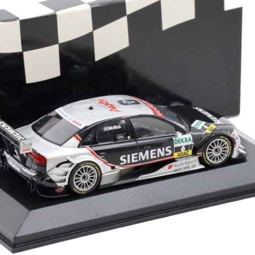 1:43 Minichamps Audi A4 DTM 2005 Team Abt Sportsline #6 A.McNish Siemens