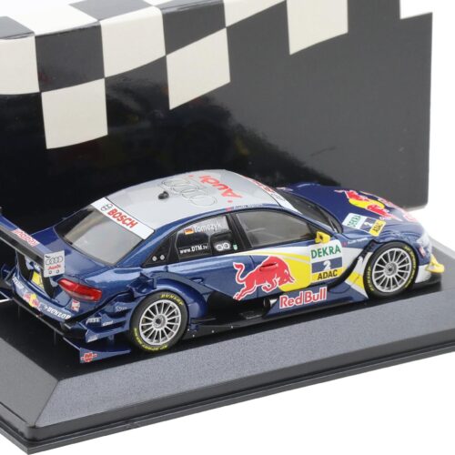 1:43 Minichamps Audi A4 DTM 2008 Audi Sport Team Abt #2 Tomczyk Red Bull