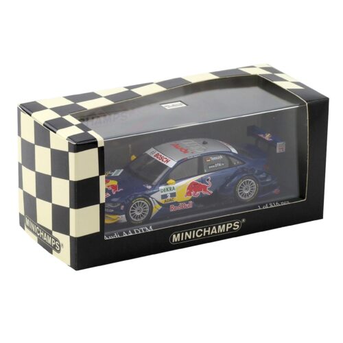 1:43 Minichamps Audi A4 DTM 2008 Audi Sport Team Abt #2 Tomczyk Red Bull