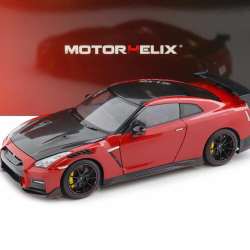 1:18 Motorhelix Nissan GT-R Nismo R35 Special Edition 2022 Vibrant red M83527