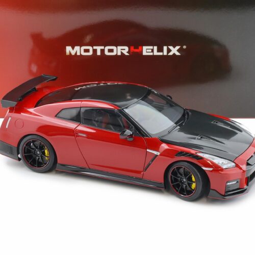 1:18 Motorhelix Nissan GT-R Nismo R35 Special Edition 2022 Vibrant red M83527