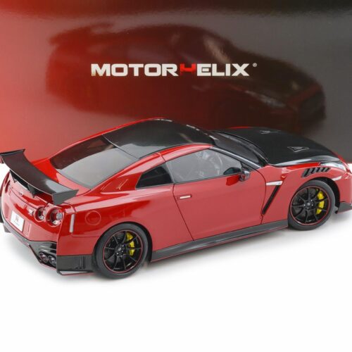 1:18 Motorhelix Nissan GT-R Nismo R35 Special Edition 2022 Vibrant red M83527